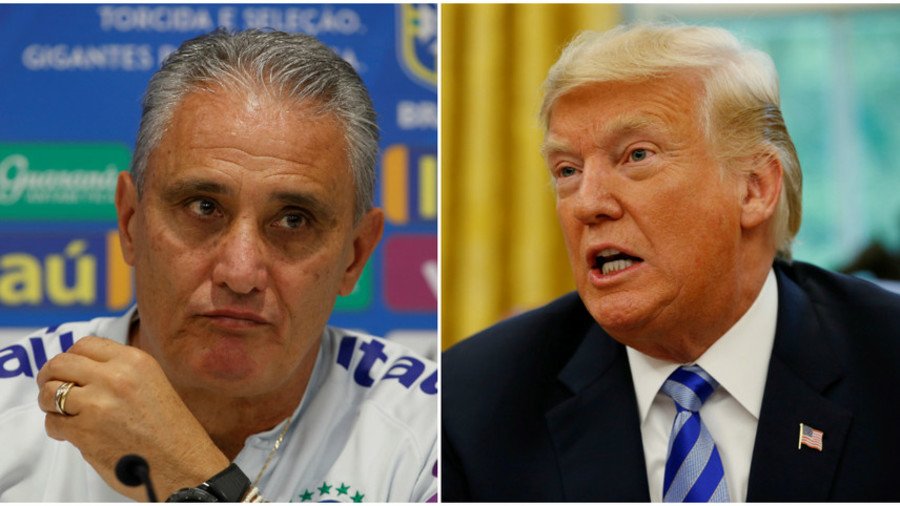‘Maybe he should be more well informed historically’: Brazil coach tops Trump over World Cup jibe