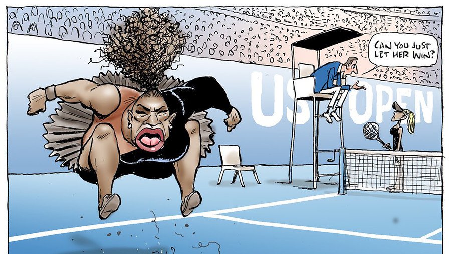 Australian cartoonist Mark Knight’s Twitter account disappears amid Serena Williams 'racism' storm 
