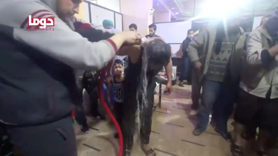 White Helmets making films of ‘chemical attacks’ with orphans in Idlib – Russian military