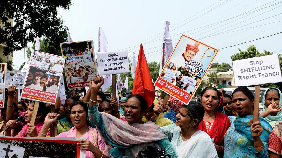 Police summon Indian bishop accused of repeatedly raping nun amid protests