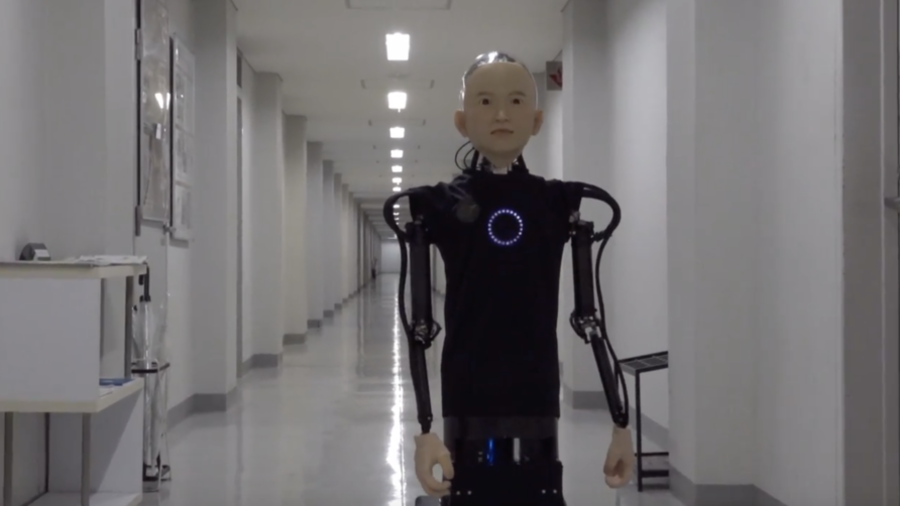 Robo-kid: Japanese professor builds creepy child-like robot (VIDEO)