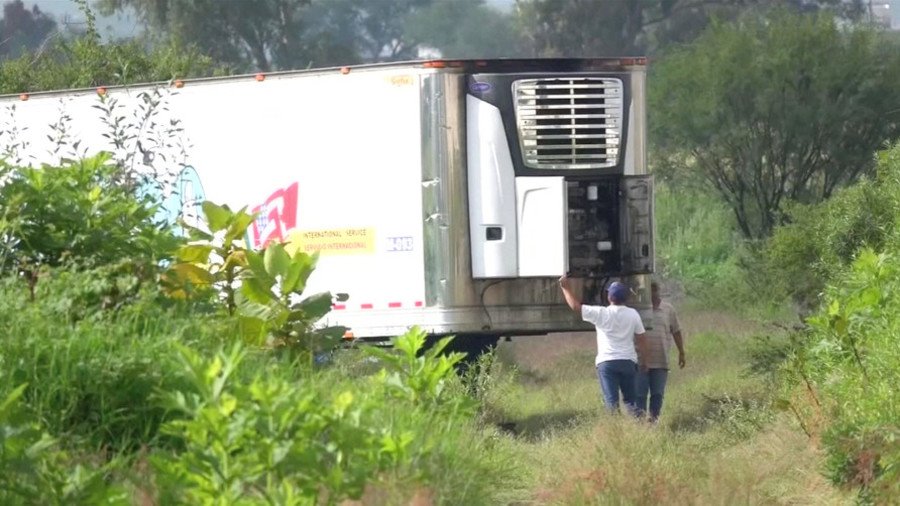 ‘No room at the morgue’: Horror in Mexican city as 157 corpses stored in truck parked in suburb