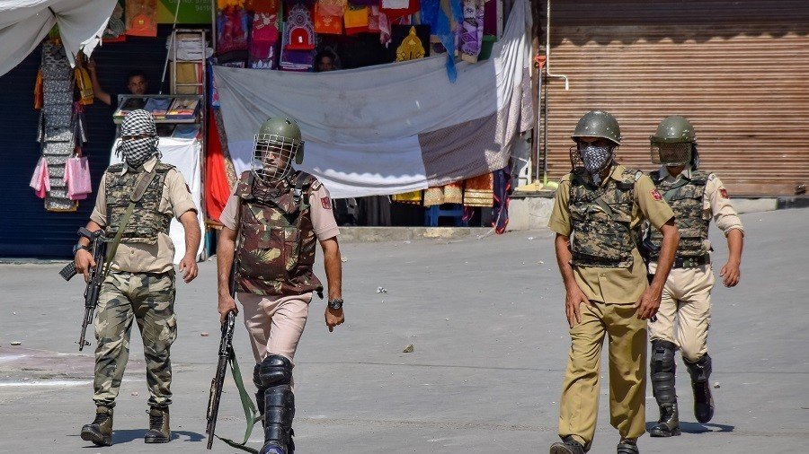  India calls off meeting with Pakistan over ‘brutal killing’ of policemen in Kashmir
