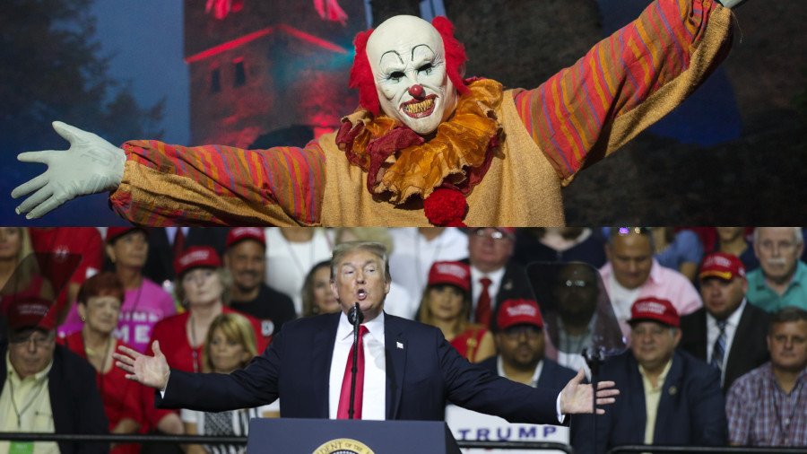 Clown wars: Trump trades Pennywise barbs with California Democrat