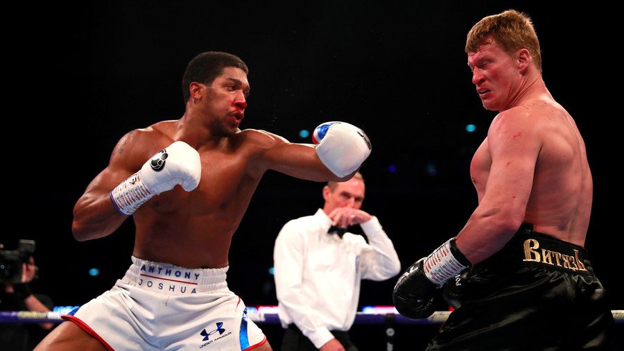 Anthony Joshua KOs Alexander Povetkin in thriller to retain world heavyweight titles