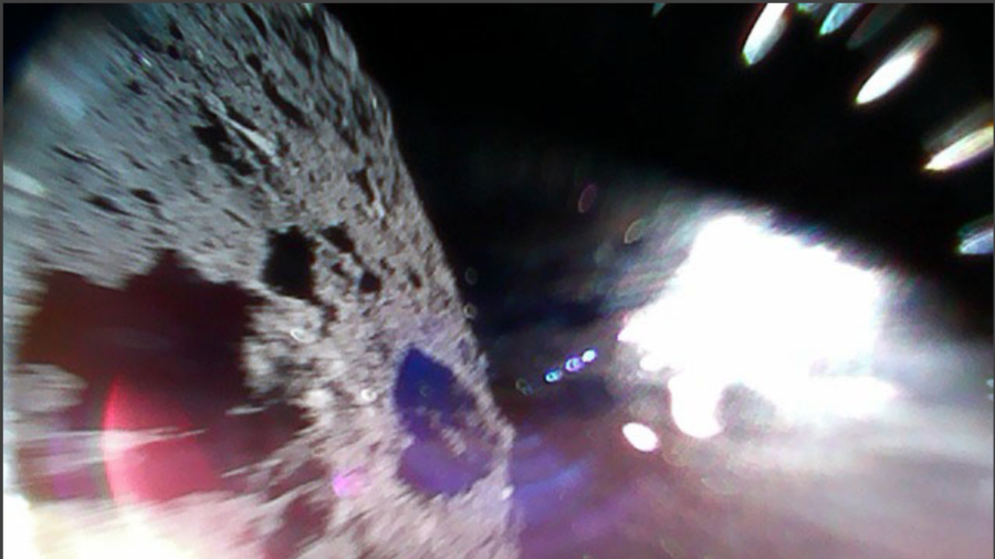Japan’s ‘hopping rovers’ successfully land & send first images from Ryugu asteroid (PHOTOS)