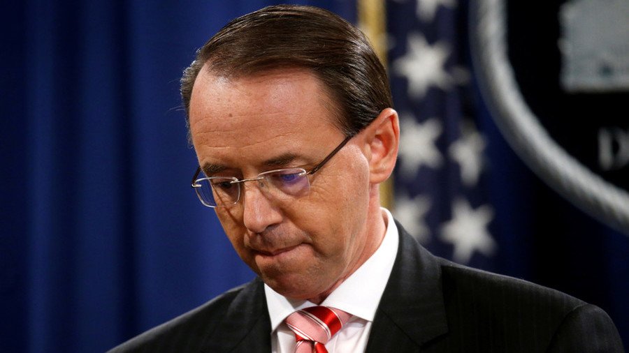 Rosenstein not fired today, will meet Trump again on Thursday