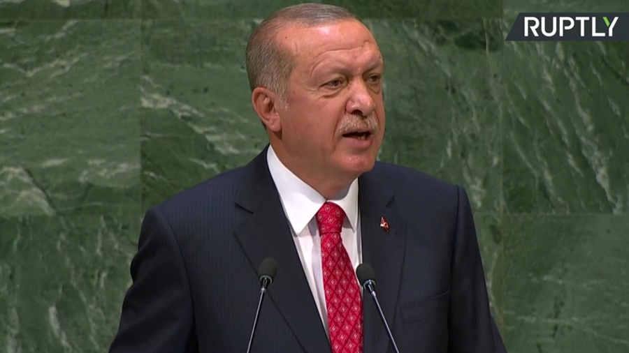 Erdogan calls for Security Council reform, hails Turkey's work in Syria during UNGA speech