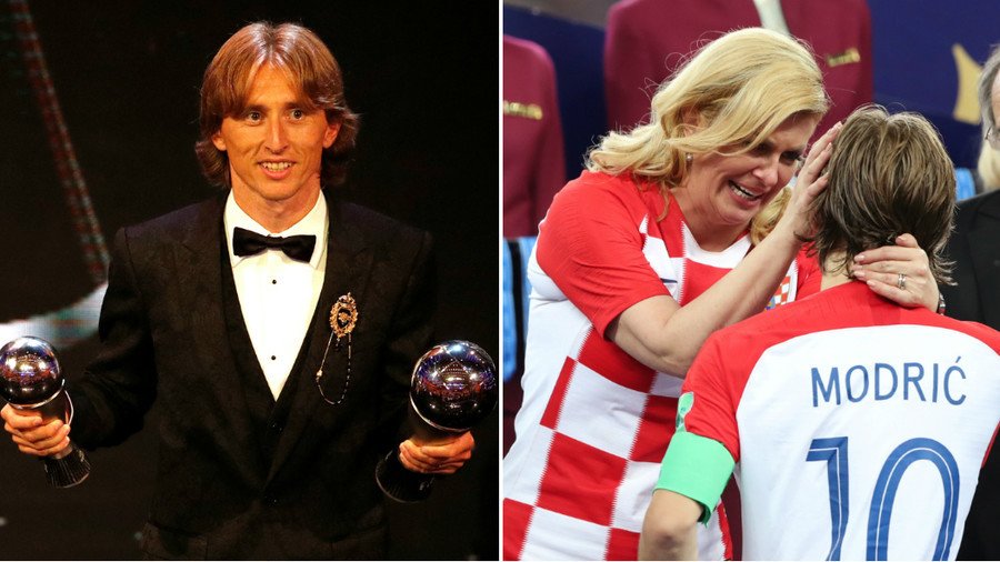 'Bravo Luka! Deserved!' - Croatia president Grabar-Kitarović congratulates Modric on FIFA Best award