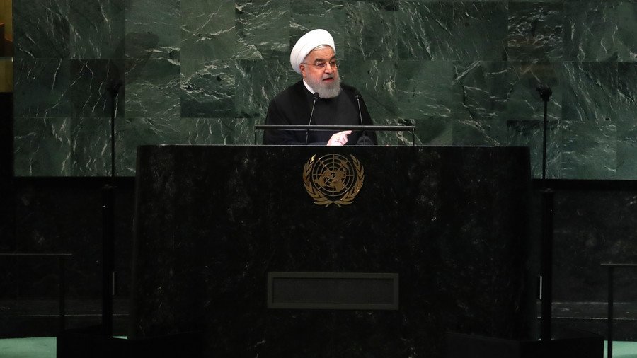 Rouhani slams US for ‘authoritarian’ foreign policy, calls on Trump to return to talks