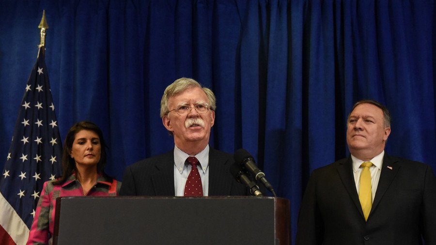 Bolton warns of ‘hell to pay’ if Iran crosses US & allies as Rouhani dares Trump to return to talks