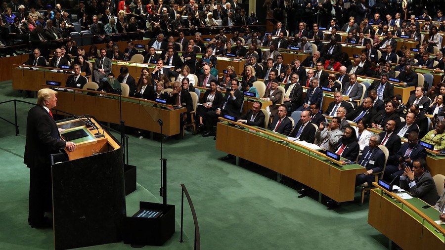 World leaders laugh as Trump boasts of accomplishments during UN speech (VIDEO)