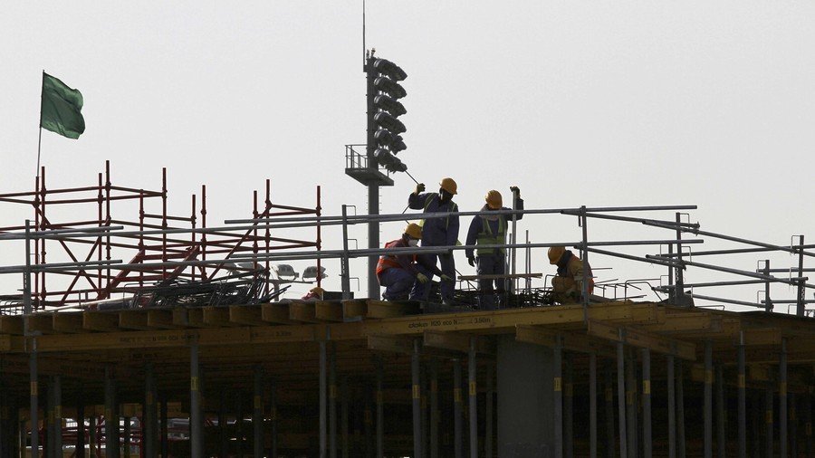 Migrant workers in Qatar World Cup city ‘owed thousands of dollars in wages’