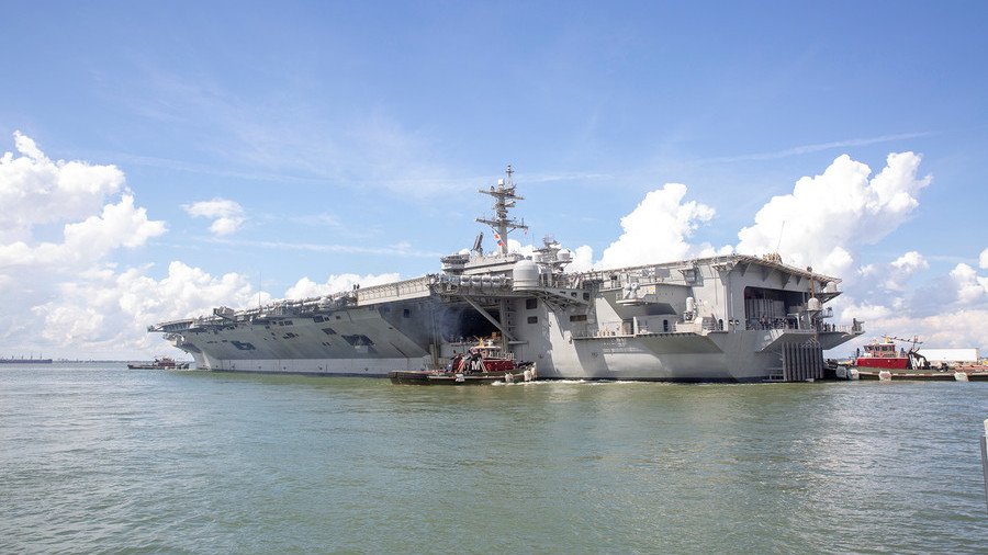 Crumbling dominance: US aircraft carriers in worst shape in decades - report