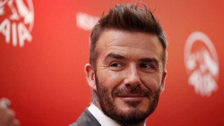 Getting lippy: David Beckham trolled for kissing daughter on mouth in Insta pic  