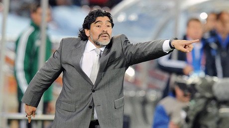 Maradona breaks out dance moves after Dorados victory to put health scare behind him (VIDEO)