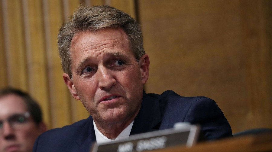 Sen. Flake says 'not a chance' he'd ask for FBI probe into Kavanaugh if he was seeking re-election