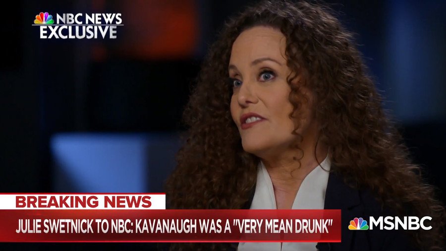 ‘A lying slip-and-fall con artist’ – Kavanaugh accuser savaged for TV interview