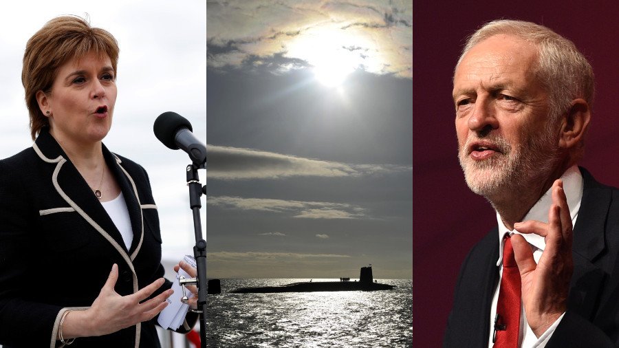‘Corbyn would be mad not to get rid of nukes’: SNP would back Labour govt if they dump Trident