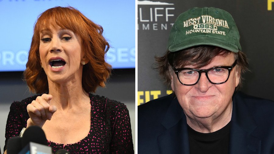 Kathy Griffin, Michael Moore trade barbs as bitter Kavanaugh confirmation saga enters final phase