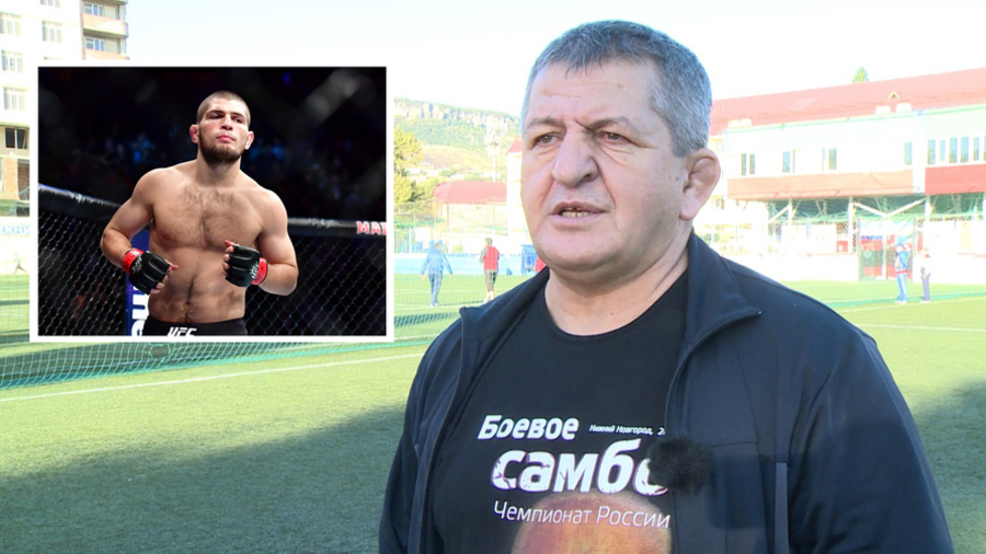 UFC News: Khabib Nurmagomedov presented with an honorable memento during  soccer match in Dagestan