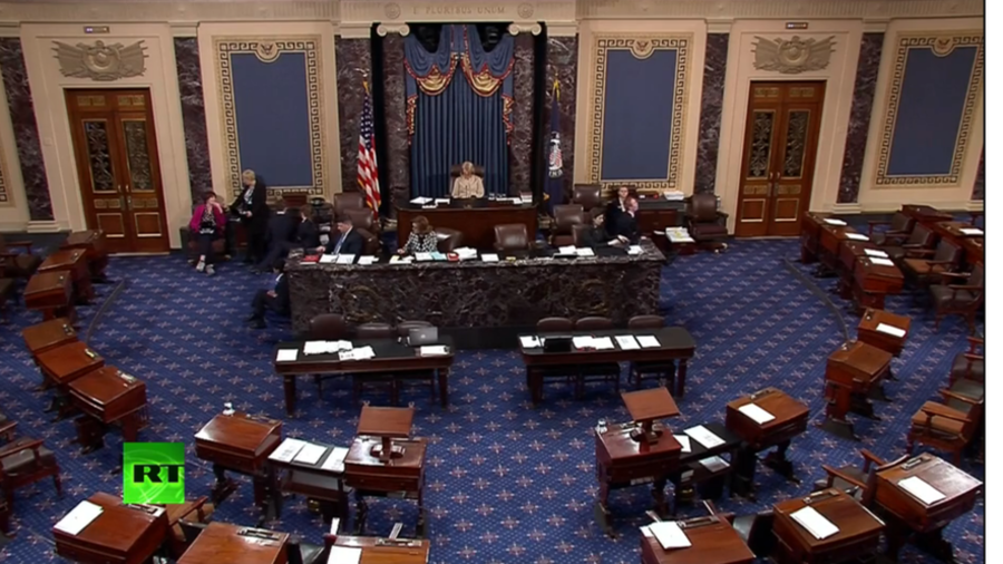 Senators vote on Kavanaugh nomination to SCOTUS amid protests