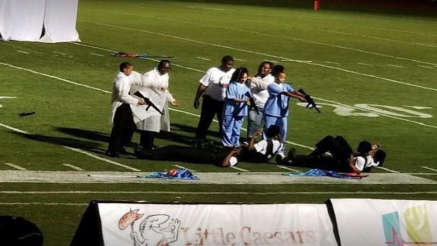 High school band director suspended after cops-at-gunpoint skit sparks outrage (VIDEO)