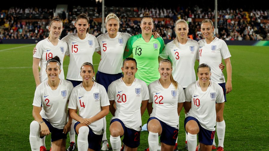 ‘Scrub up well, don’t they?’ English FA faces sexism claims over women’s team tweet