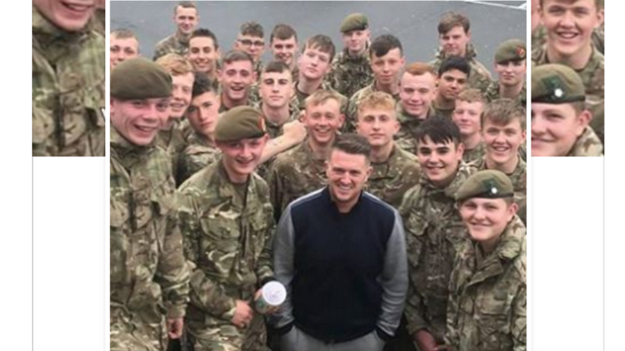 Army investigating Tommy Robinson’s photo op with troops, activist vows support for 'British heroes'