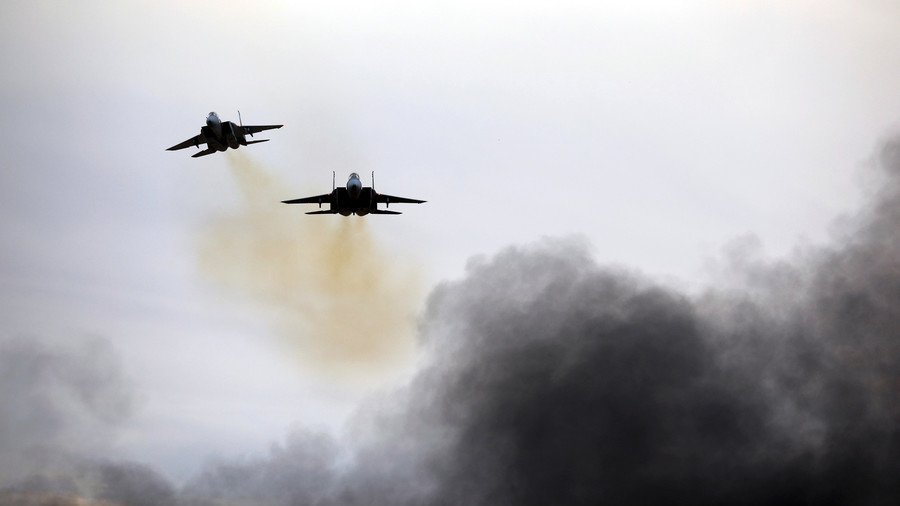 Israel conducts airstrikes, shuts down checkpoints in retaliation for rocket fire from Gaza