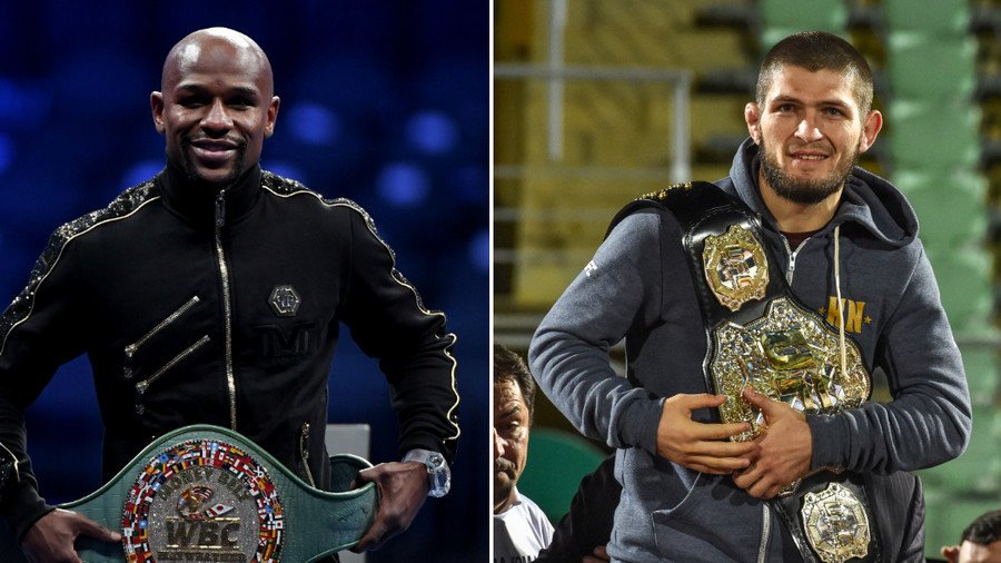 ‘Oh, we fighting’: Mayweather ‘looking at 9-figure payday’ for Khabib bout (VIDEO)