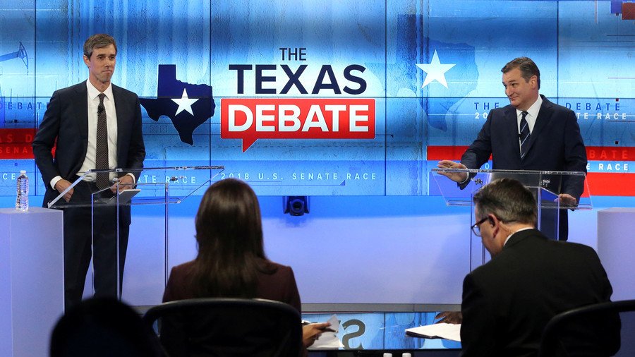 Cruz called 'Lyin' Ted' and O’Rourke branded 'extreme' as debate sinks to insults and barbs