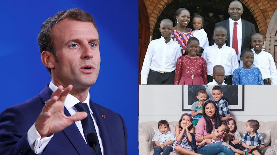 Moms v Macron: Women blast French leader for claiming educated ladies won’t choose large family