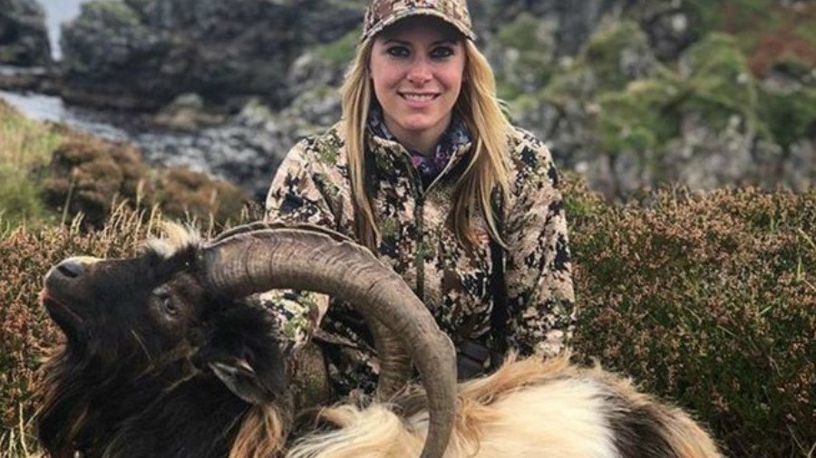'Such a fun hunt': Uproar as US presenter poses with killed wild goats in Scotland (PHOTOS)