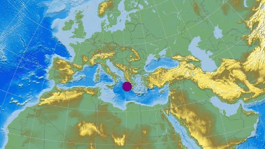 6.8 earthquake off Greek coast triggers mini-tsunami warning