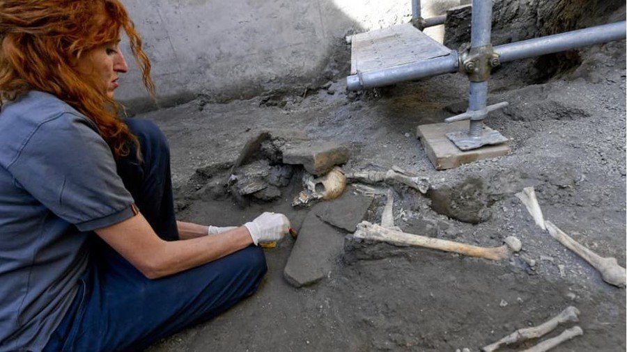 New Pompeii remains reveal final moments of people trying to escape horrifying volcano