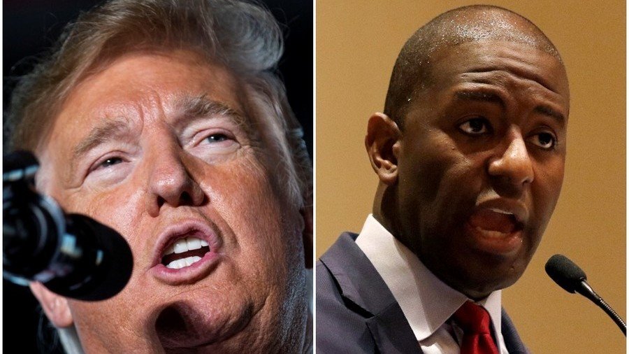 ‘Thief!’ Trump slams African-American candidate in Florida governor's race