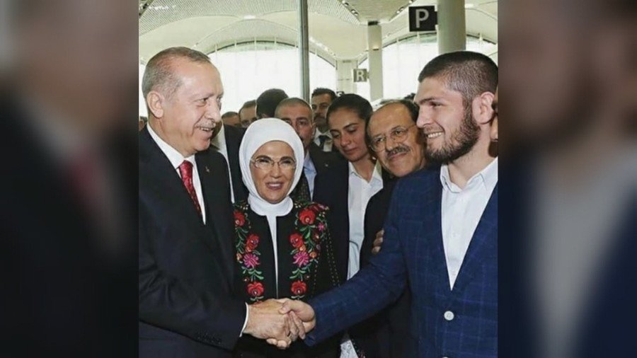 Khabib Nurmagomedov adds Turkish President Erdogan to list of high-profile meetings (VIDEO)