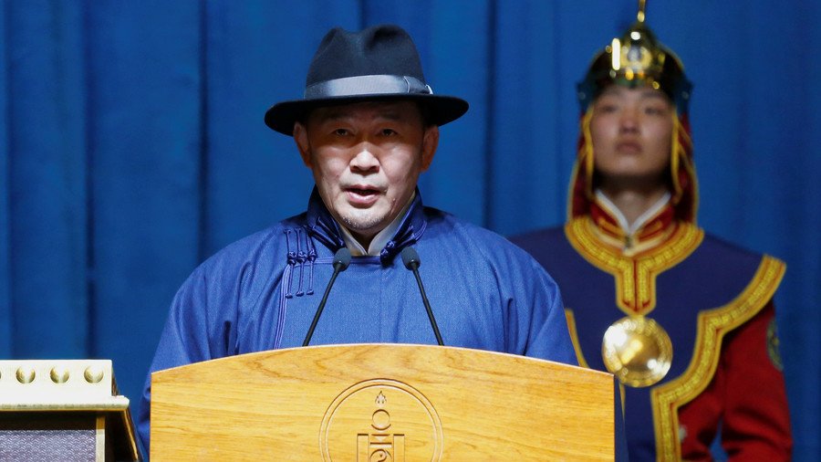 Way to deal with the opposition! Mongolian president threatens hunger strike