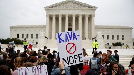 Senators vote on Kavanaugh nomination to SCOTUS amid protests