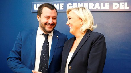 ‘Fighting EU to save Europe’: Salvini, Le Pen vow to start ‘revolution of common sense’