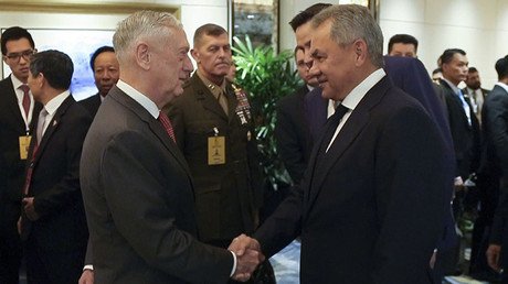 US and Russian defense ministers meet for first time, Mattis expresses condolences on Kerch tragedy