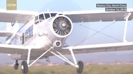 China turns legendary Soviet plane into ‘world’s heaviest’ transport drone (VIDEO)