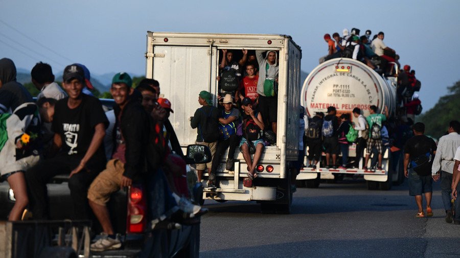 Trump ‘wouldn’t be surprised’ if Soros & Dem groups were paying for migrant caravans