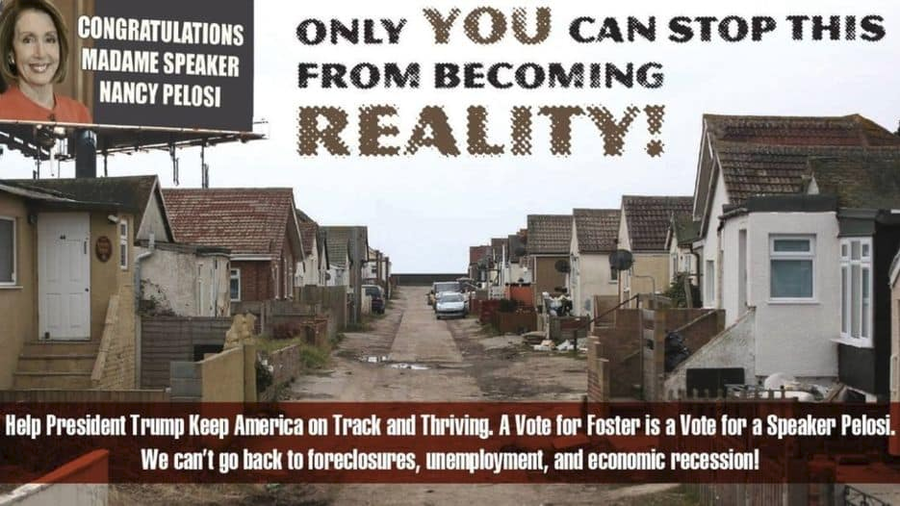 Republican ad warning of bleak future under Democrats features derelict English village