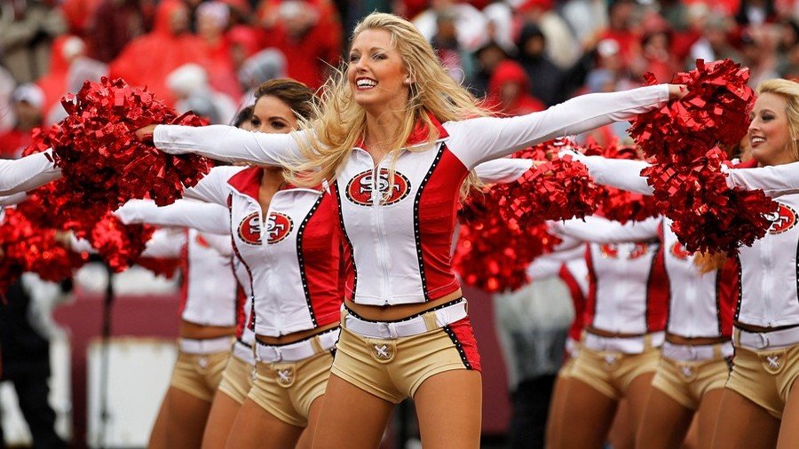 Take a knee: Cheerleader mimics Colin Kaepernick’s protest at 49ers game (PHOTOS)