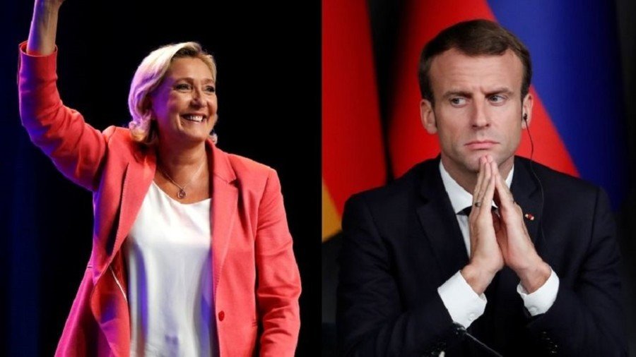 Le Pen’s Eurosceptic party beats Macron’s in EU parliamentary election poll