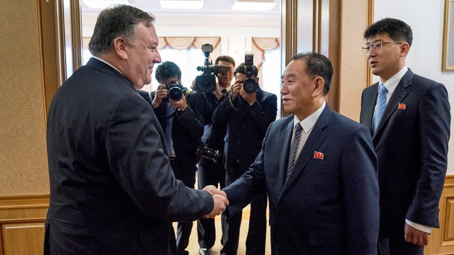 Pompeo dismisses N. Korean nuke threats as ‘stray voltage’ ahead of meeting with Kim’s No. 2