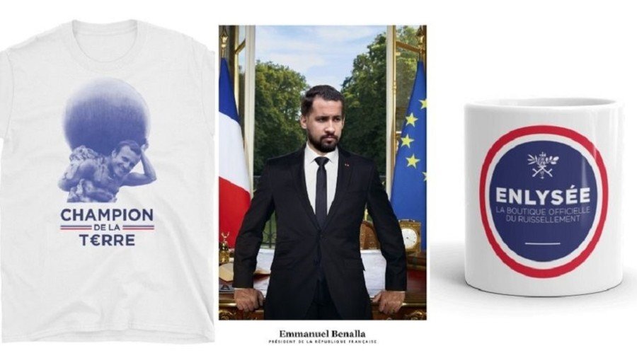 Mockery & charity: Parody presidential e-shop making money from Macron’s zany quotes