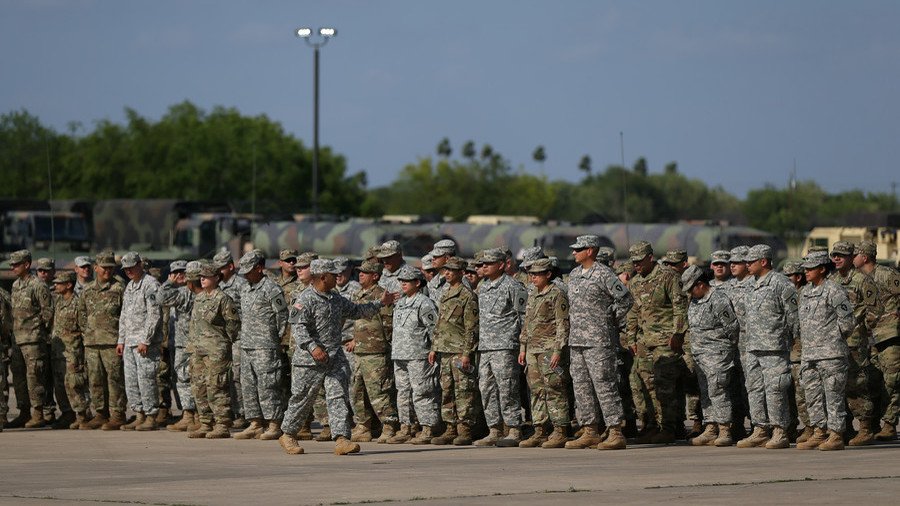 Pentagon says troops won't 'come in contact' with caravan migrants at Mexico border